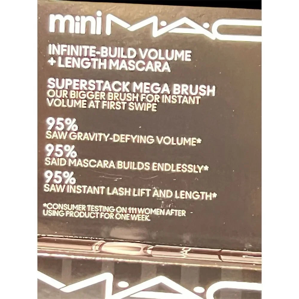 MACStack Infinite-Build Volume Mascara 0.27 oz Volumizing Formula